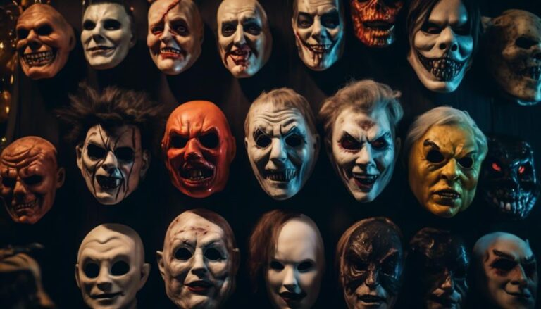 selecting and sporting frightening silicone halloween masks